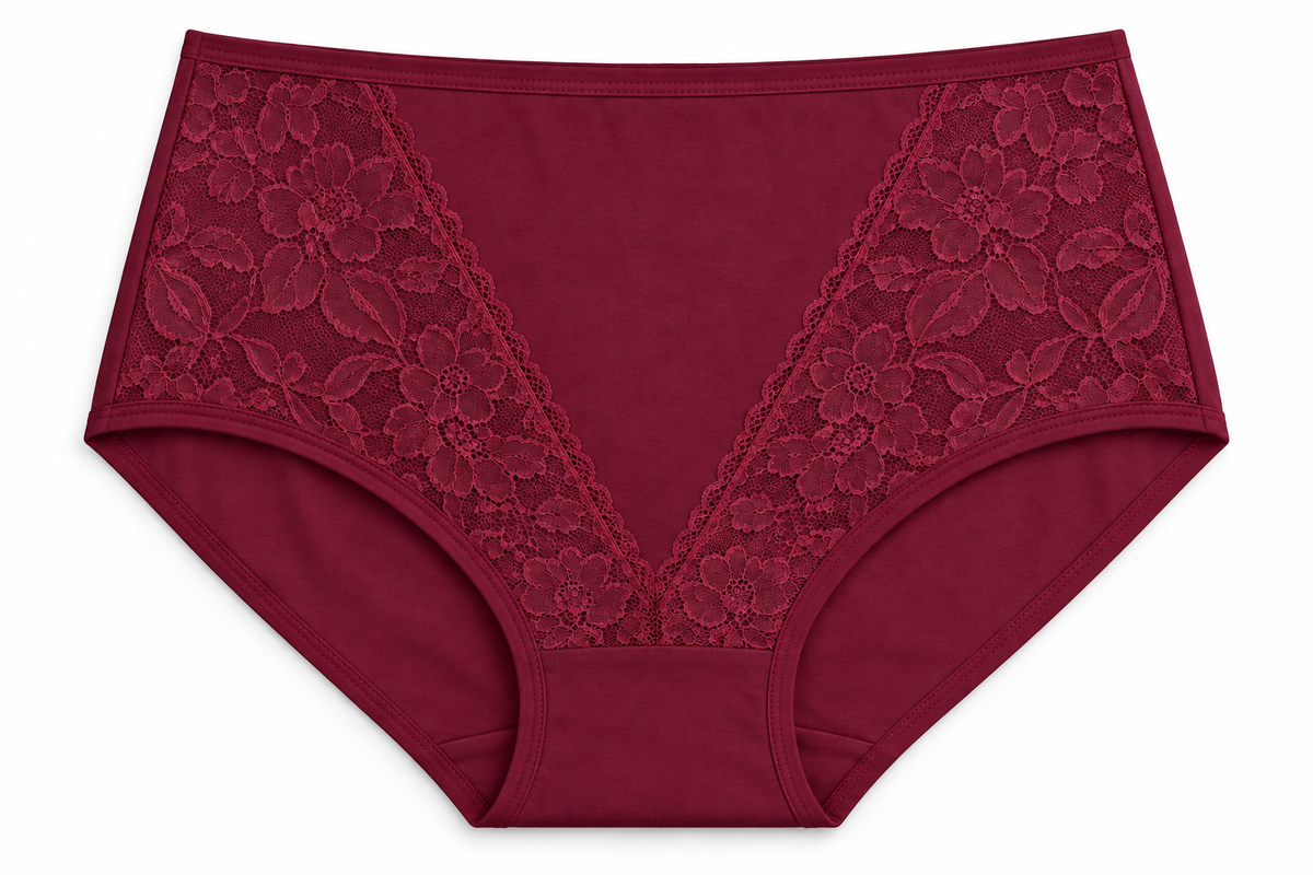 Panty Señorero Pecado Dulce En Algodón Y Encaje