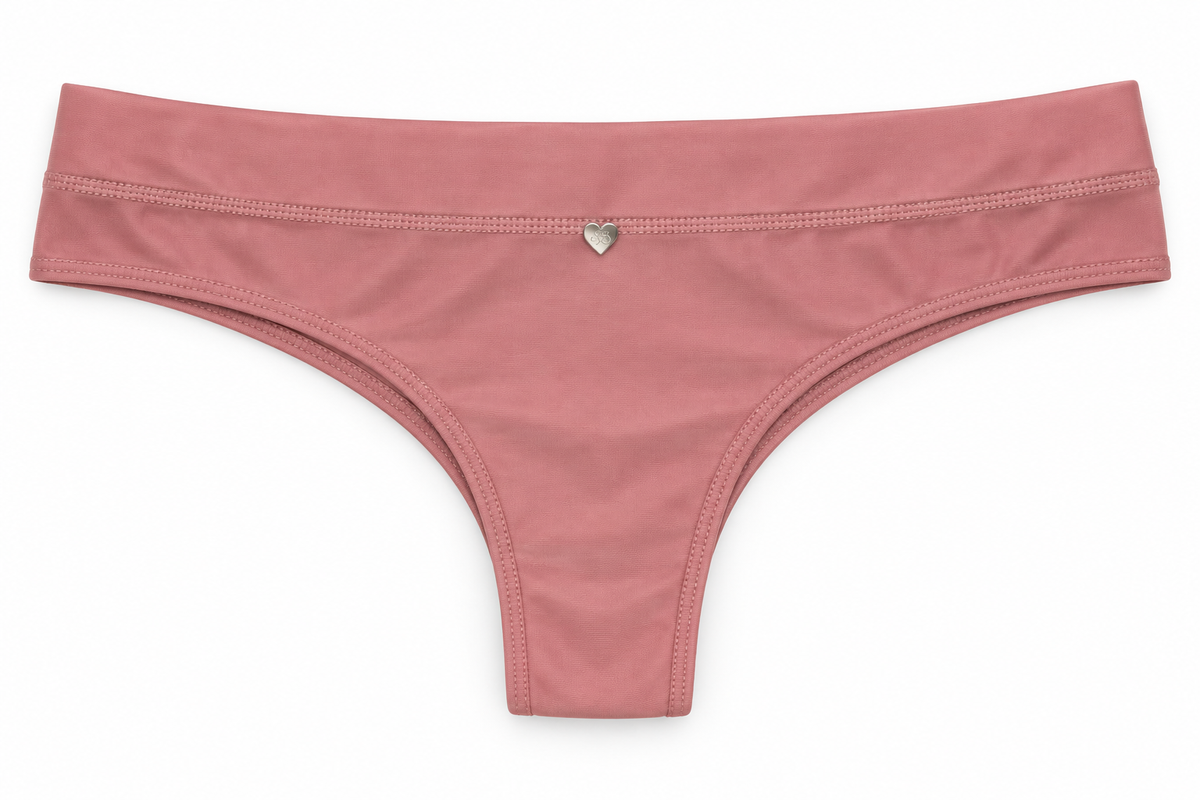 Panty Femenino de Corte Brasilero Dama Pecado Dulce Fondo Entero En Microfibra