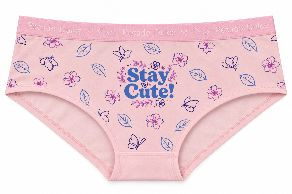 Cachetero Dama Pecado Dulce En Algodón Estampado