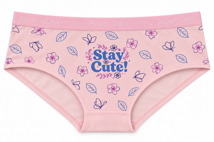 Cachetero Dama Pecado Dulce En Algodón Estampado