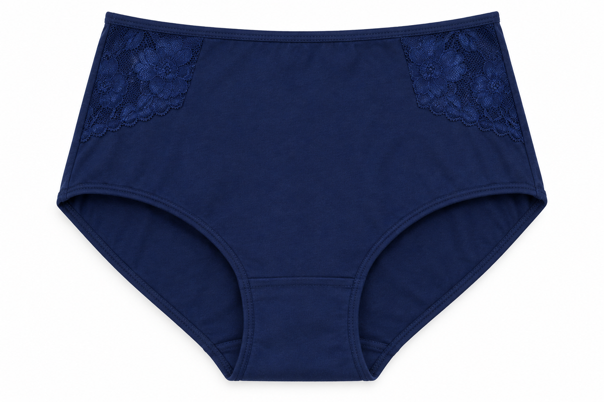 Panty Señorero Dama Pecado Dulce En Algodón Y Encaje