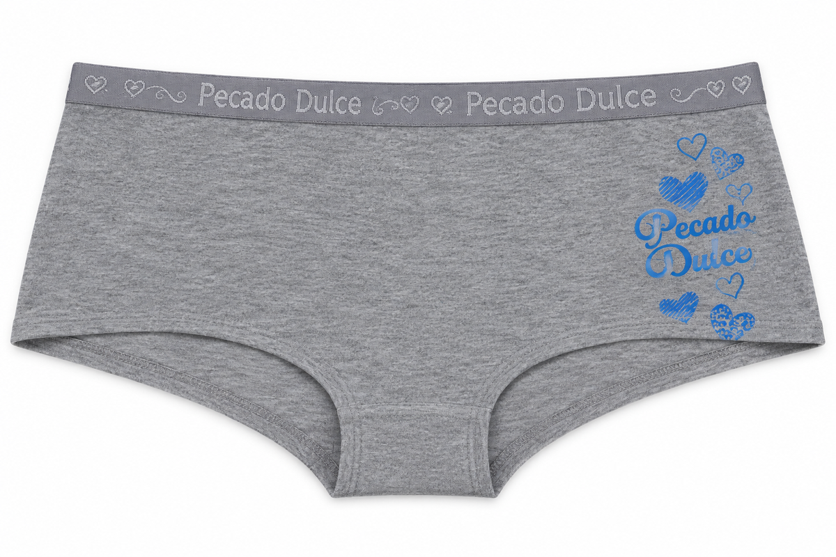 Cachetero Dama Pecado Dulce En Algodón Estampado