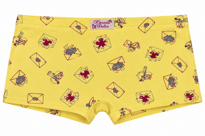 Bóxer Niña Pecado Dulce En Algodón Estampado