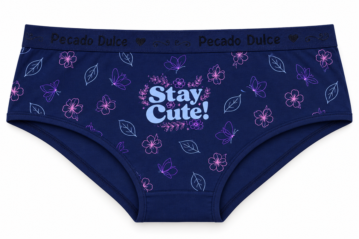 Cachetero Dama Pecado Dulce En Algodón Estampado