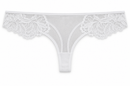 Panty Femenino de Corte Brasilero Dama Pecado Dulce En Maya Y Encaje