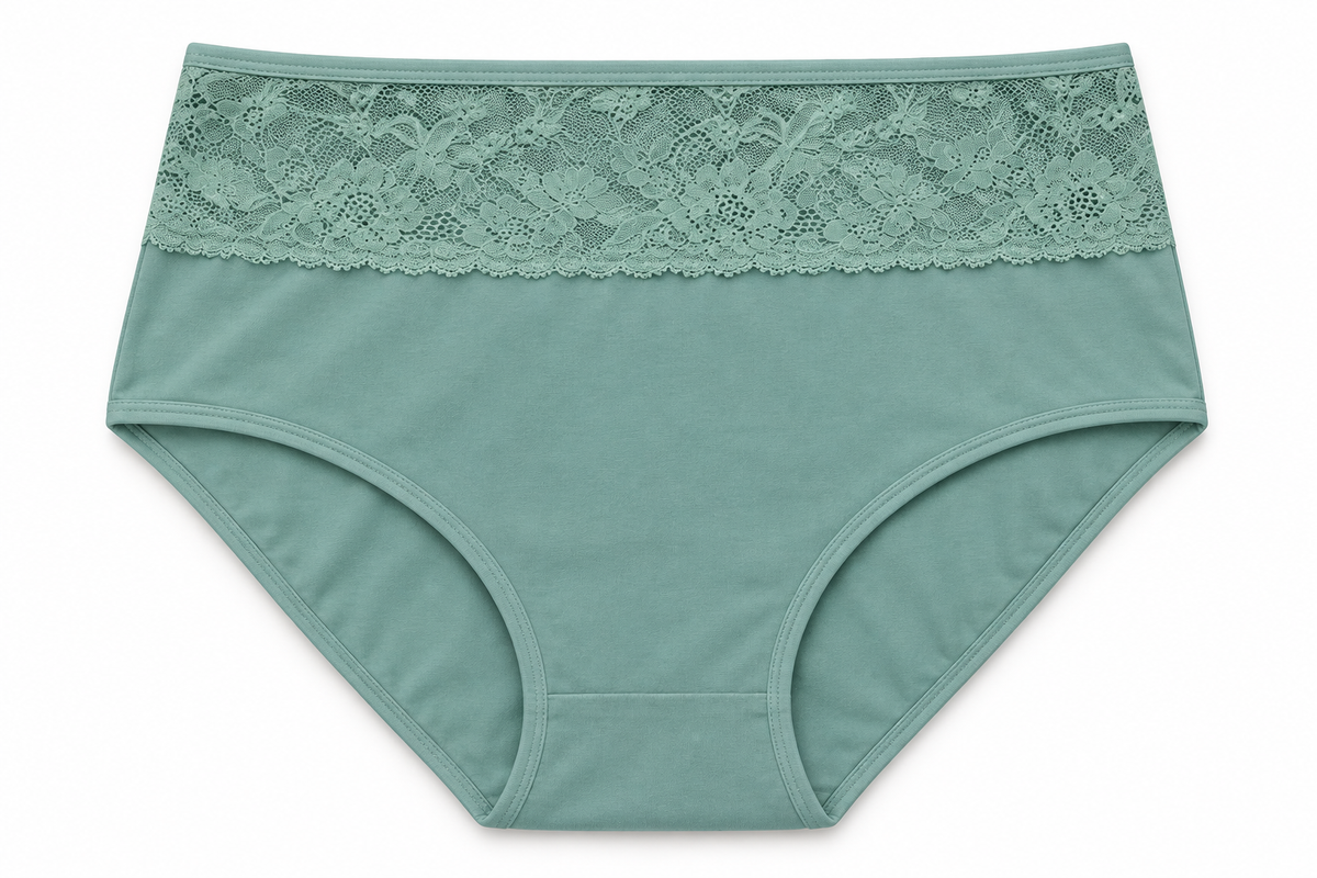 Panty Señorero Pecado Dulce En Algodón Y Encaje